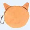 Münze sackt Plüsch-Mappen-Beutel der Katze-3D nette Tier-Geldbörsen-kleine Handtaschen-Mädchen-Handtaschen freies Verschiffen DHW2198 ein