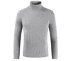 Moda koloru Turtleneck Swetry Designer Jesień Wiosenne bluzy