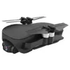 JJRC X12 AURORA 5G WIFI 1,2 km FPV GPS Drone RC pliable avec cardan 1080P 3 axes positionnement de flux optique ultrasonique RTF - Batterie noire