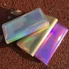 Women Wallets Female Cute Silver Laser Leather Purse Ladies Fashion Money Bags