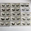 Na composição Stock 3D Mink cílios dos olhos Mink cílios falsos Grosso Falso Cílios 3D Lashes Eye Beauty Extensão Ferramentas de 20 estilos Mink Lashes