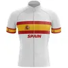 2024 Spanien Cycling Jersey Set Summer Mountain Bike Clothing Pro Bicycle Cycling Jersey Sportswear Suit Maillot Ropa Ciclismo