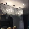 Tofs kedja hängande lampa skugga aluminium båt ljus för matplats vardagsrum heminredning hotell bar