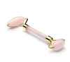 Wholesale natural stone Facial Massage Roller Practical Jade Face Anti Wrinkle Body Head Portable Beauty Health Care Tools