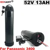 Per la batteria originale Panasonic 18650 52V 13AH 1000W batteria al litio E-bike 52V batteria bici elettrica + caricabatterie 2A spedizione gratuita