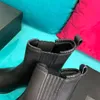 Hot Sale-New Designer bottines pour femmes en cuir de veau noir hiver bout pointu Chaussures sexy Semelle extérieure en cuir mi talon bottes Martin bottes DHL