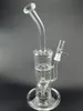 12.6 tum glas vatten bongs vattenpipa inline perfekta filter dab riggrör 14mm fog