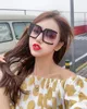 Wholesale-906 Sunglasses Luxury Women Designer Fashion Oval Big Summer Style Mixed Color Frame Top Quality UV Protection Lens Come With Box