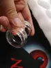 Tubo de vidro pirex estendido v9 max, tubo de vidro convexo gordo, cor clara, substituição de lâmpada, tubos de bolha, tanque v9 max