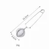 Loose Leaf Tea Infuser Ball Leak Strainer Stainless Steel Long Handle Teapot Spice Herb Filter SS304 Tea Brewing Steeper