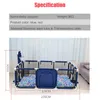 Imbaby Playpen للأطفال Piscine A Balle Play Tent مساحة كبيرة لسياج الطفل أطفال خيمة حصيرة طفل سياج السلامة