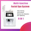 Demabrância Hydrafacial Hyabracion Rejuveniton Water Oxygen Spray Máscara Bio Foton Terapia Vermelho Azul Acne Treat Máquina Facial