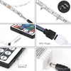 SMD5050 RGB LED-remsa Vattentät 5m0led DC 12V LED Light Strips Flexibel Neon Tape Luz med 5A Power och 44Key Remote