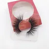 25mm mink ögonfransar dramatiska ögonfransar med blinkande liten fyrkantig box Custom Private Label Strip Soft Eyelash Vendor