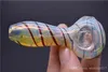 3 styles Smoking Blown Glass Hand Pipes Cheap Pyrex Glass Tobacco Spoon Pipes Unique Mini Small Bowl Pipe