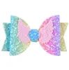 New Kids hair Bows accessories Sets Sequin Angel Wing Design Bow boutique Hair accessory barrettes Girls Hair Pin Set hairs Clips