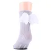 Детские носки с Крылья ангела Новорожденные Детские носки Розовые носки обуви 4 цвета Трикотажное Колено Носок 100% хлопок противоскользящие подошвы