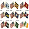 Flag Friendship Badge Country Flag Brooch National Flag Lapel Pin International Travel Pins Collections