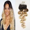 Loop-Mikroring, maschinell hergestellte Remy-Haarverlängerung, 100 % Echthaar, Körperwelle, Ombre, Klavierfarbe, Mikroverbindungen 1B/613 bis Bleichblond