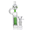 5.9 inchs Glass comb Bong Mini Oil Rigs Hookahs Glass Bubbler Water Bongs Smoking Pipes Shisha With 14mm joint