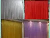 3m*3m backdrop white Curtain festival Celebration wedding Stage Performance Background stage Wall backcloth colors customied