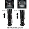 Мини светодиодный фонарик 4000LM Q5 T6 светодиодный горелка регулируемый фокус Zoom Flash Light Lame Использование 14500 и 18650 батарея дают подарок