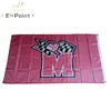 NCAA Maryland Terrapins Flag 3 * 5FT (90 cm * 150 cm) Poliester Flaga Transparent Dekoracja Latająca Dom Ogród Flaga Świąteczne Prezenty
