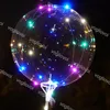 LED piscando balão bobo linha linha com encaixe onda 3m string luz para natal halloween casamento decoração de aniversário DHL