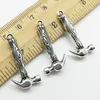 30st / mycket liten hammare legering charms hängsmycke retro smycken diy nyckelring forntida silver hängsmycke för armband örhängen halsband 31 * 15mm