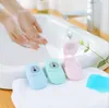 50PCS/box Disposable Anti dust Mini Travel Soap Paper Washing Hand Bath Cleaning Portable Boxed Foaming Soap Paper Scented Sheets