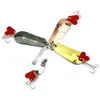 50 sztuk Łyżka Fishing Lure 5 CM 8,3G 6 # Haczyki Spinner Talki Twarde Przynęty Przynęty Wędkowanie Trolling One Hook Darmowa Wysyłka