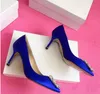 2019 High Quality Design Party Wedding Bride Women Ladies Sandals Fashion Sexy Dress Shoes Pointed Toe High Heels Leath