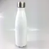 Fai da te 500ml sublimazione bottiglia di cola con coperchio a doppia parete sottovuoto bicchiere di cola bicchiere da viaggio in acciaio inossidabile con custodia per dispositivo di raffreddamento
