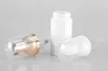 60ml plastikowe spieniaczki butelek pompy biała butelka do mydła do mydła do mydła butelka ze złotym spienienia