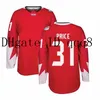 Team Canada Jerseys World Cup WCH 87 Sidney Crosby 91 John Tavares 19 Jonathan Toews 31 CAREY PRICE 88 Brent Burn 37 Patrice Bergeron Red White Hockey Jersey