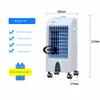 Ventilatore di aria condizionata intelligente Ventilatore di refrigerazione Umidificazione Singolo dispositivo di raffreddamento Dormitorio domestico Ventilatore d'aria mobile raffreddato ad acqua Piccolo condizionatore