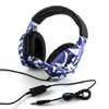 Hörlurar kamouflage stereo djup bas med mikrofon forxbox onecomputer switch game spelare mobiltelefon headset gaming headset3150456