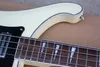 Factory Custom Cream White Electric Bass Guitar med 4 Strings Black PickGuardrosewood FingerboardChrome Hardwaresoffer Customi5816642