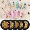 Tamax Na038 Gemengde Stijl Metalen Folie Nail Chip Glitter Paillette Nail voor Nail Art Design Decoration