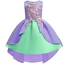 Kwiat Dziewczyna Suknie Ślubne Dziewczynek Suknie Letnie Boutique Dzieci Odzież Princess Kids Odzież Onits Party Ball Suknia Suknie LF030B