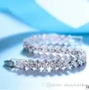 Designer Women Bracelet Set Zircon Diamante Full Diamond Roman Style Alloy Bracelet
