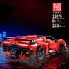 The Veneno Roadster الجديد مع كتل بنية السيارات التقنية صوت STEM RC الرياضية MOC-10559 MOLD KING 13079 الطوب الأطفال هدايا عيد ميلاد الأطفال