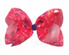 News European and American Children's Hairclip 6inch Thread Weaving Butterfly Tie Broken Flower Headdress Girl's Hairclip T3C5010