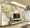 カスタム写真の壁紙3D立体豊かな宝石ジュエリーテレビ背景壁の寝室ソファー背景壁の壁紙壁紙