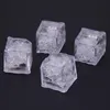 Waterproof Led Ice Cube Multi Color Flashing Glow in The Dark Ice Cubes Bars Wedding Birthday Christmas Festival Party Decor