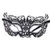 Metal Rhinestone Black Party Casks Venetian Maskerade Mask Coort Ball Party Party Mask Supplies6632177