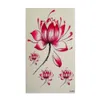 Kolorowe lotos kwiat tatuaże Taty nowa design flash zdejmowany wodoodporny tymczasowy naklejki na tatuaż kobiety sexy5884034