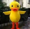 2019 fábrica de pato quente Mascot Costume EPE Fancy Dress Outfit Adulto traje da mascote Xmas Presente