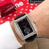 Nieuwe Gondolo 5124G-011 5124 zilveren wijzerplaat zwarte innerlijke automatische herenhorloge roségouden diamanten bezelhorloges Hoge kwaliteit Hello Watch 6205N