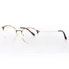Venda por atacado- redondo claro lente óculos ópticos metal miopico espetáculo prescrição de óculos 2019 moda